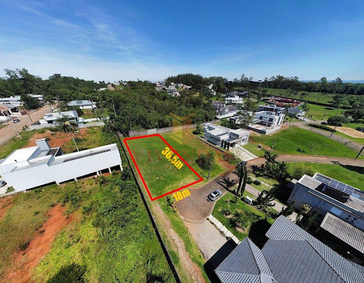 Lote fantástico no Country Ville - Santa Cruz do Sul