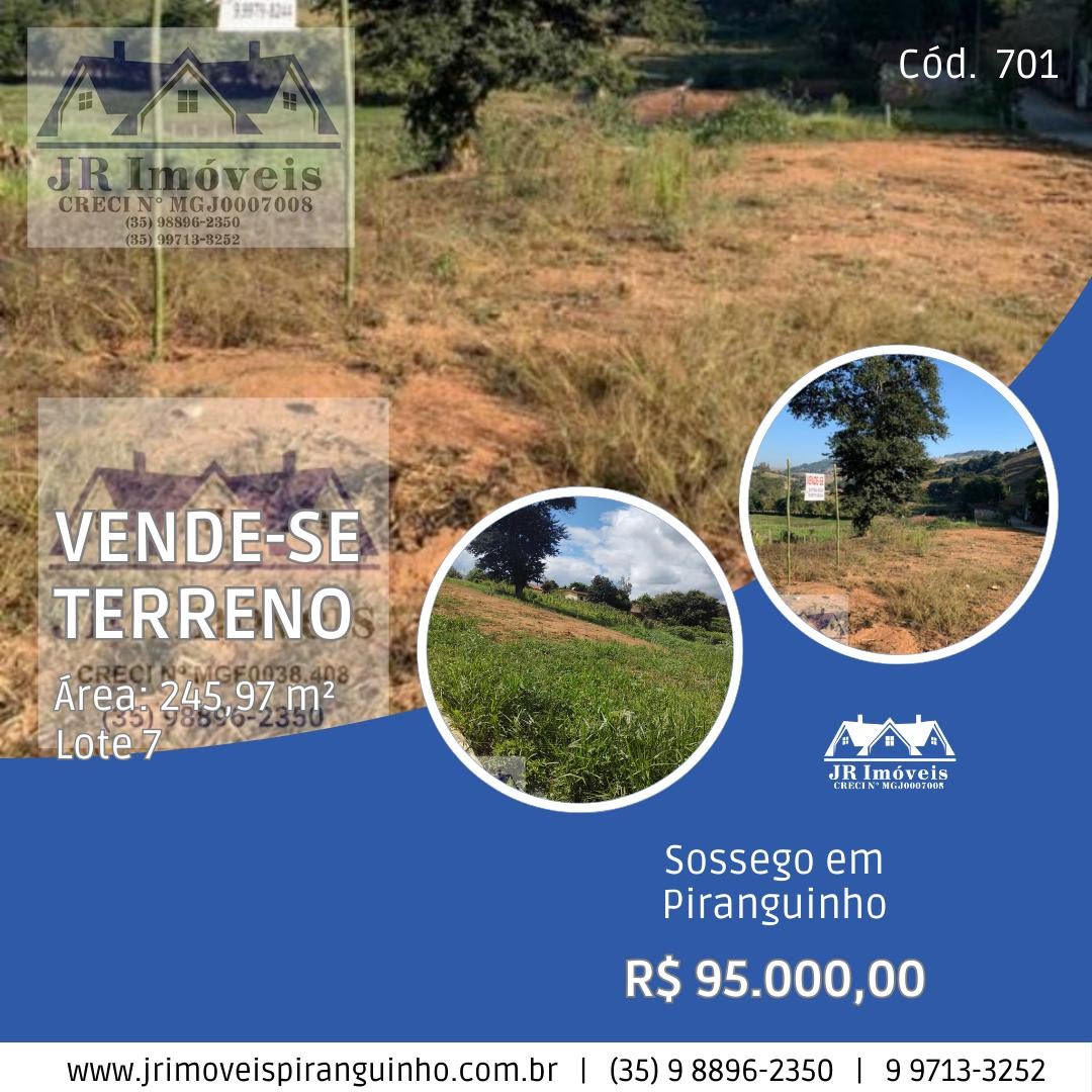 Terreno à venda com 245m² de terreno no Sossego, Piranguinho (MG) — foto 10 de 10