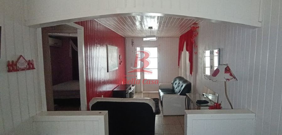 Sala e cozinha conjugada 