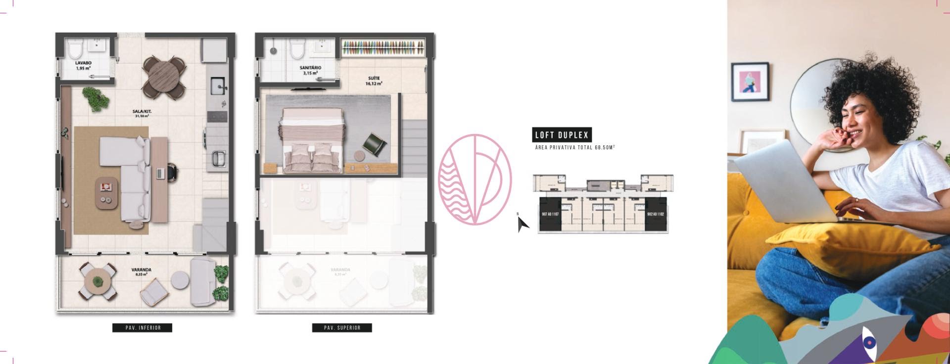 Apartamento à venda com 1 quarto, 1 banheiro, 1 vaga e 30m² no Rio Vermelho, Salvador (BA) — foto 19 de 24