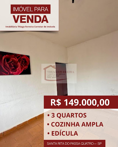 Casa em Vila Kennedy  -  Santa Rita do Passa Quatro