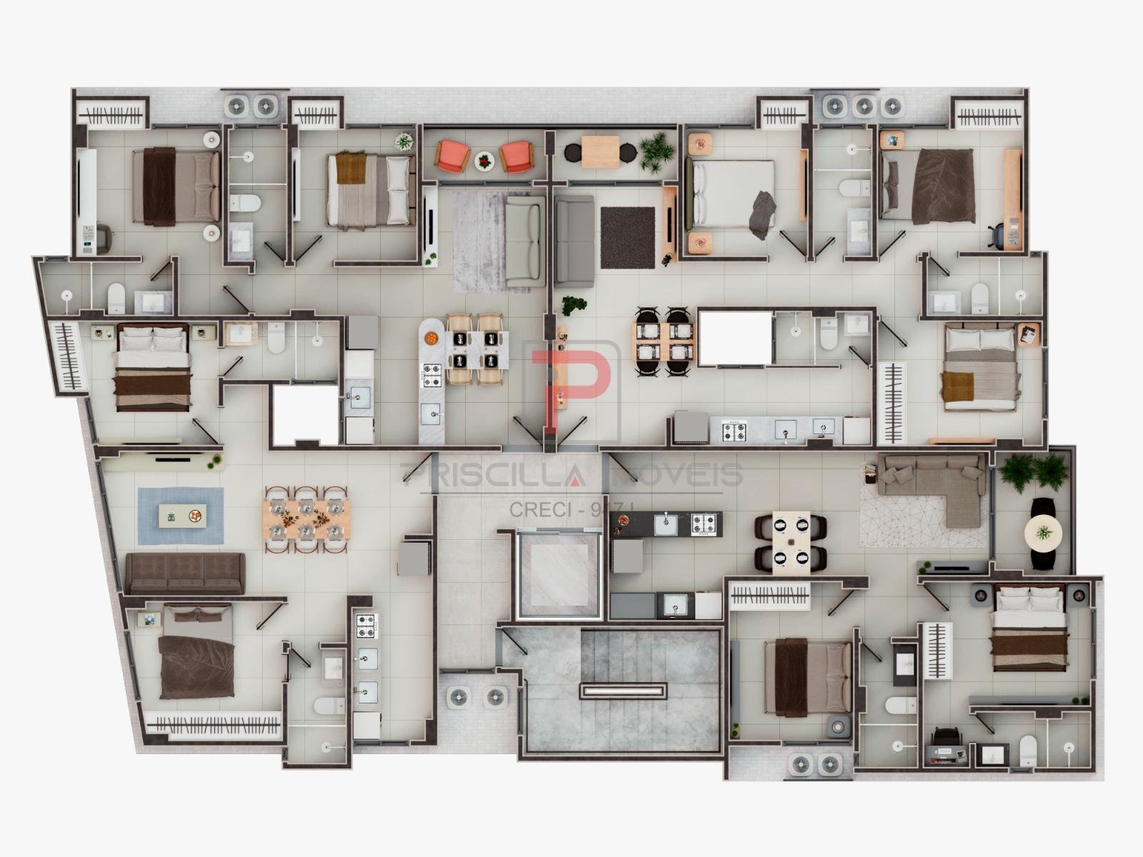 Apartamento à venda com 2 quartos, 1 suíte, 1 vaga e 60m² no Aeroclube, João Pessoa (PB) — foto 16 de 16