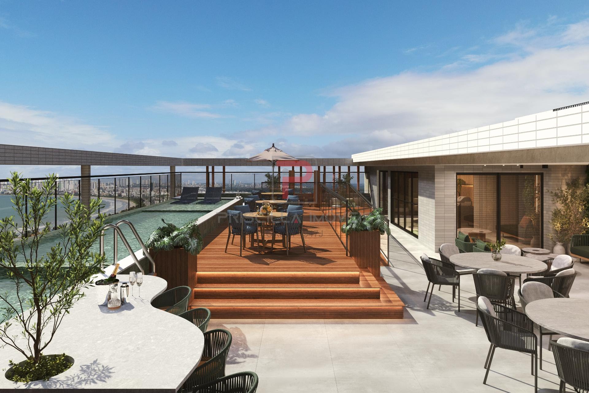 Apartamento à venda com 4 quartos, 4 suítes, 2 vagas e 225m² no Intermares, Cabedelo (PB) — foto 7 de 30
