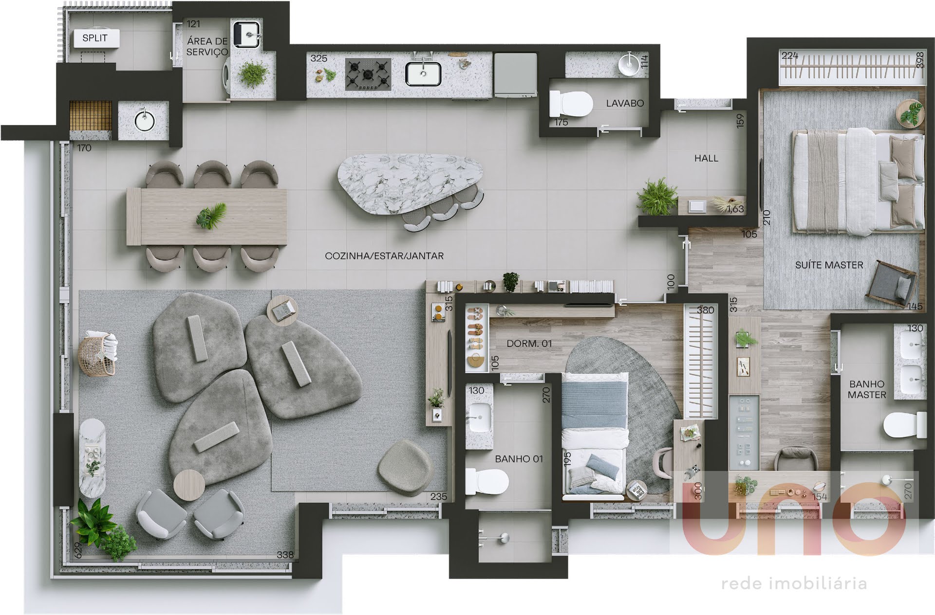 Apartamento à venda com 3 quartos, 1 suíte, 2 vagas e 102m² no Via Park, Campo Grande (MS) — foto 26 de 30