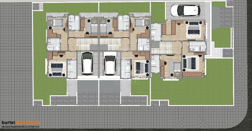 Casa geminada 4 suítes em Jurerê
