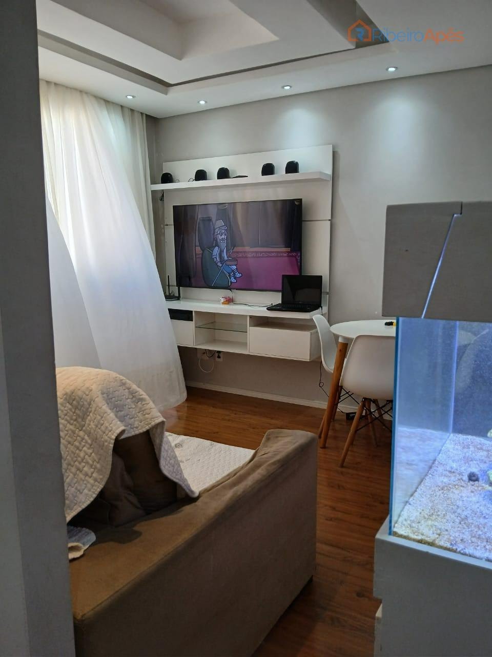 Sala de estar e jantar