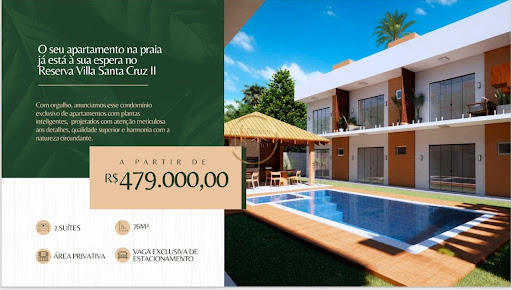 Apartamento Duplex à Venda em Praia dos Lençóis, 76m²