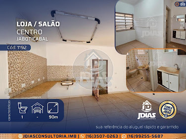 Loja / Salão em Centro - Jaboticabal, SP