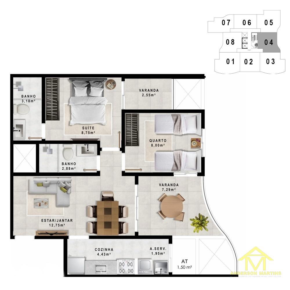 Apartamento à venda com 3 quartos, 2 banheiros, 2 vagas e 175m² no Suacu, Aracruz (ES) — foto 14 de 20