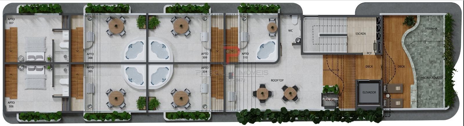 Apartamento à venda com 1 quarto, 1 banheiro e 19m² no Bessa, João Pessoa (PB) — foto 15 de 15