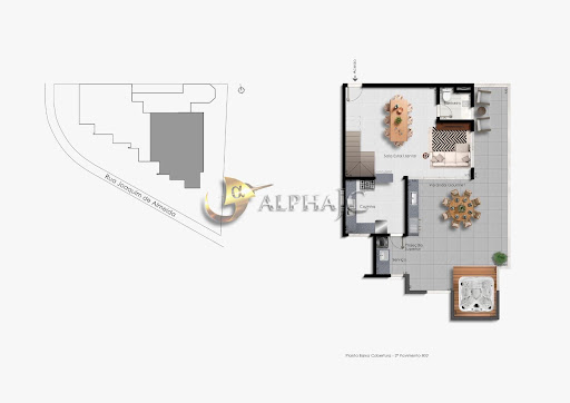 Apartamento 3/4 - Jardim Laranjeiras