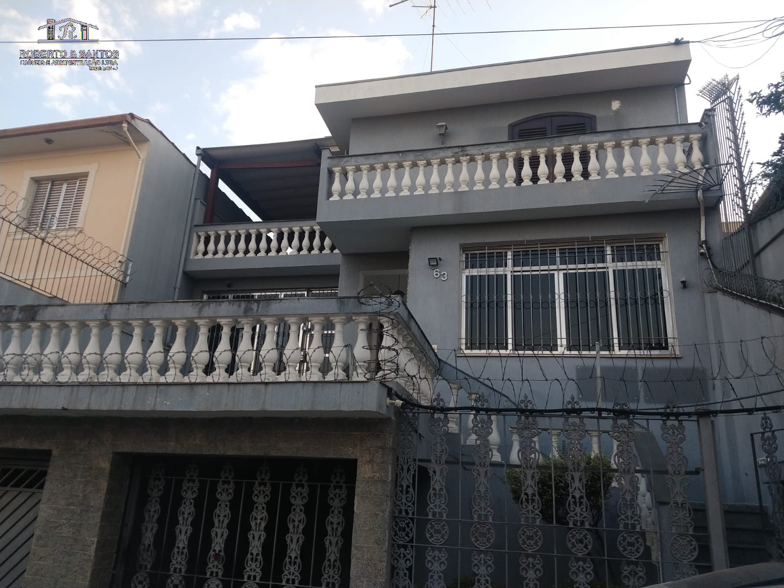 Vista da casa