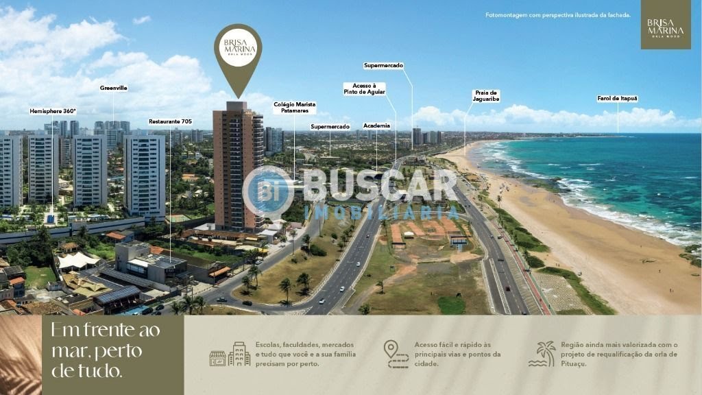 Apartamento à venda com 2 quartos, 1 suíte e 1 vaga no Pituaçu, Salvador (BA) — foto 2 de 14