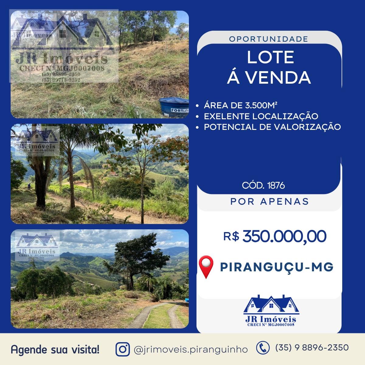 Terreno à venda com 3500m² de terreno no Boa Vista, Piranguçu (MG) — foto 6 de 7