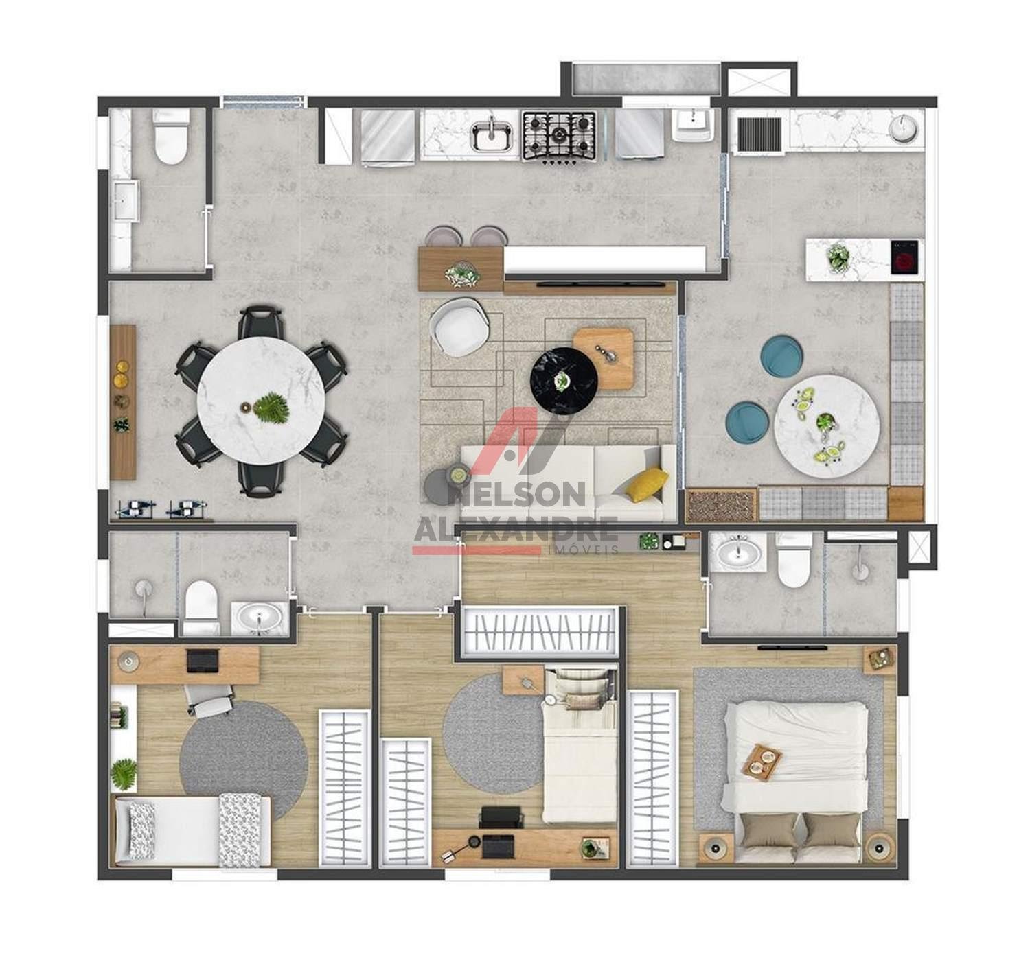Apartamento, 3 quartos, 87 m² - Foto 39