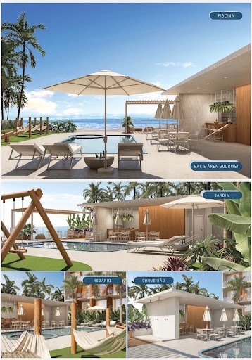 Apartamento à venda com 1 quarto, 1 suíte, 1 vaga e 34m² no Merepe II Porto de Galinhas, Ipojuca (PE) — foto 3 de 11
