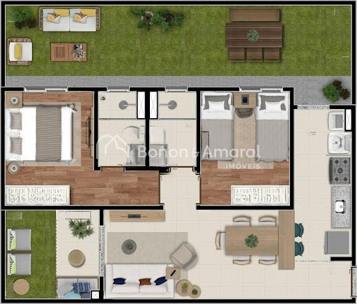 Apartamento, 1 quarto, 51 m² - Foto 11