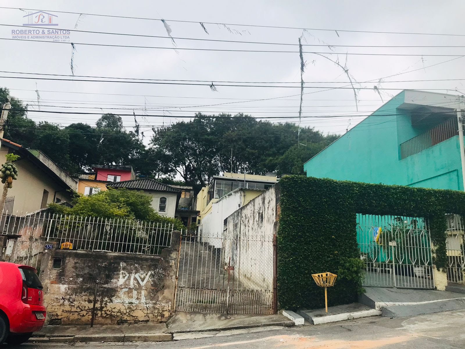 frente da casa 