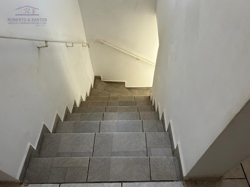 Escadas de acesso aos dormitórios