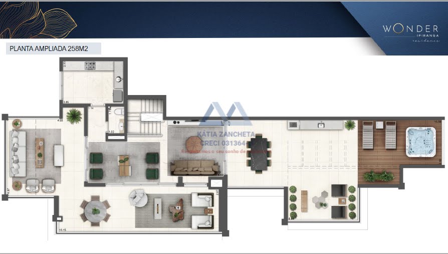 Cobertura à venda com 3 quartos, 3 suítes, 3 vagas e 313m² no Ipiranga, São Paulo (SP) — foto 14 de 22