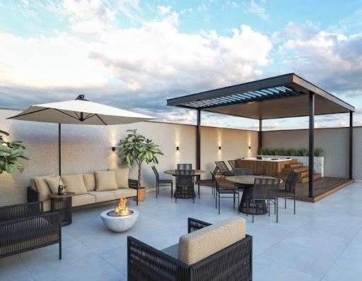 Terraço apartamento diferenciado