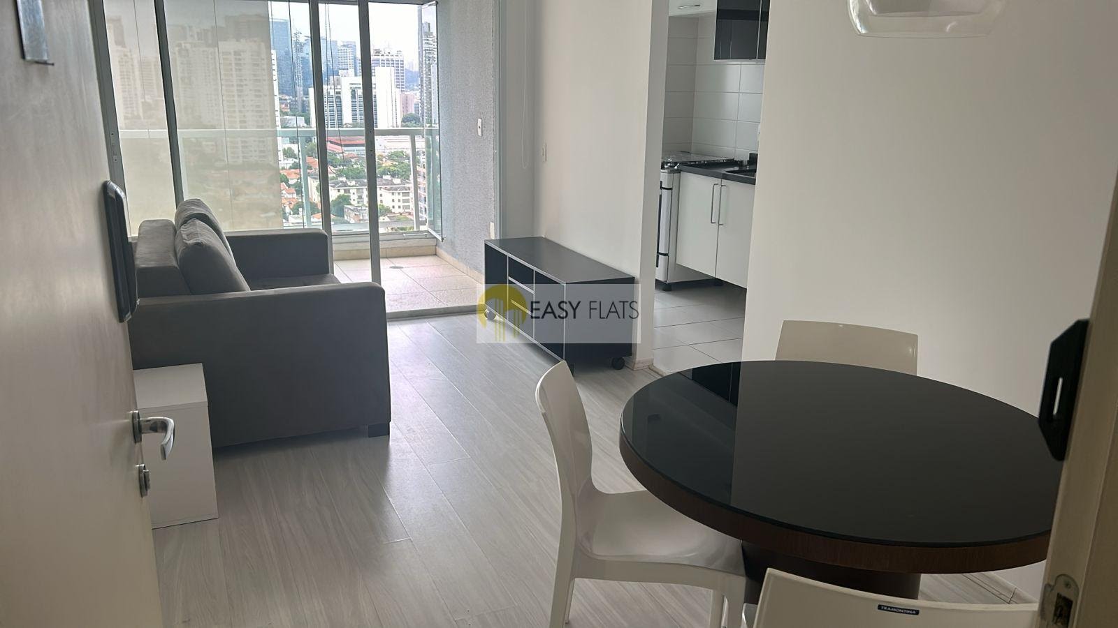 Apartamento para alugar com 1 quarto, 1 banheiro, 1 vaga e 44m² no Brooklin, São Paulo (SP) — foto 2 de 17