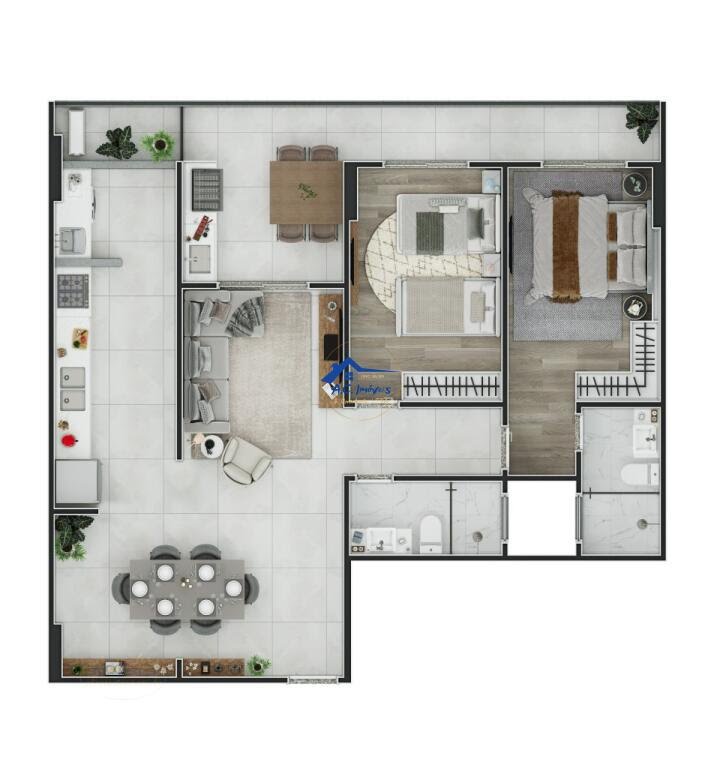 Apartamento à venda com 2 quartos, 1 suíte, 1 vaga e 87m² no Aviação, Praia Grande (SP) — foto 27 de 30
