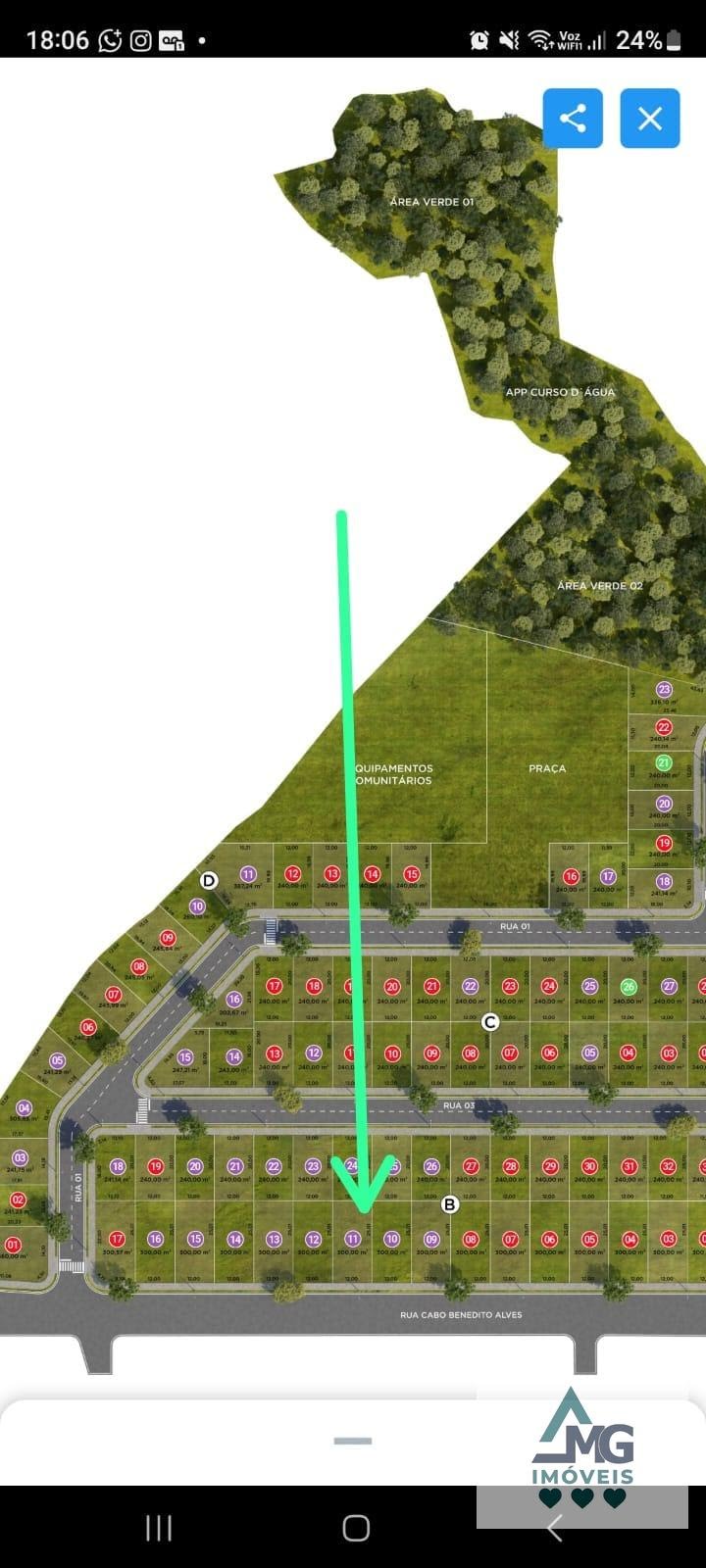 Terreno à venda com 300m² de terreno no Cotia, Três Corações (MG) — foto 4 de 9
