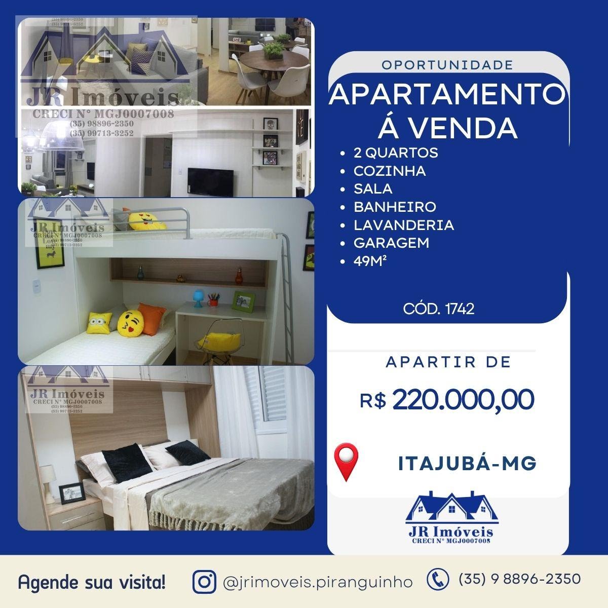 Apartamento à venda com 2 quartos, 1 banheiro e 1 vaga no Itajubá Mg, Itajubá (MG) — foto 19 de 19