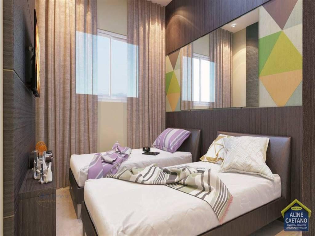 Apartamento à venda com 1 quarto, 1 banheiro, 1 vaga e 46m² no Vila Caiçara, Praia Grande (SP) — foto 9 de 15