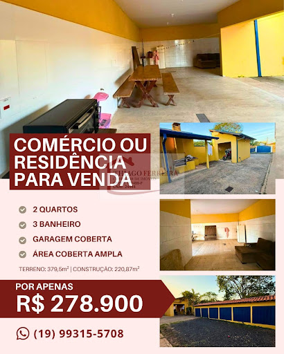 Casa em Jardim São Luiz  -  Santa Rita do Passa Quatro