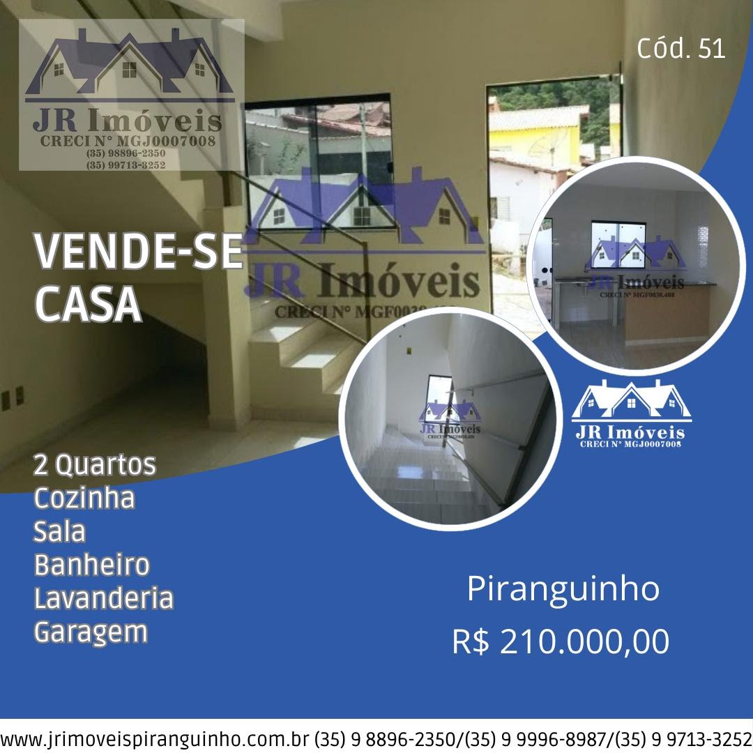 Casa à venda com 2 quartos, 1 banheiro, 1 vaga e 62m² no Santa Efigênia, Piranguinho (MG) — foto 2 de 11
