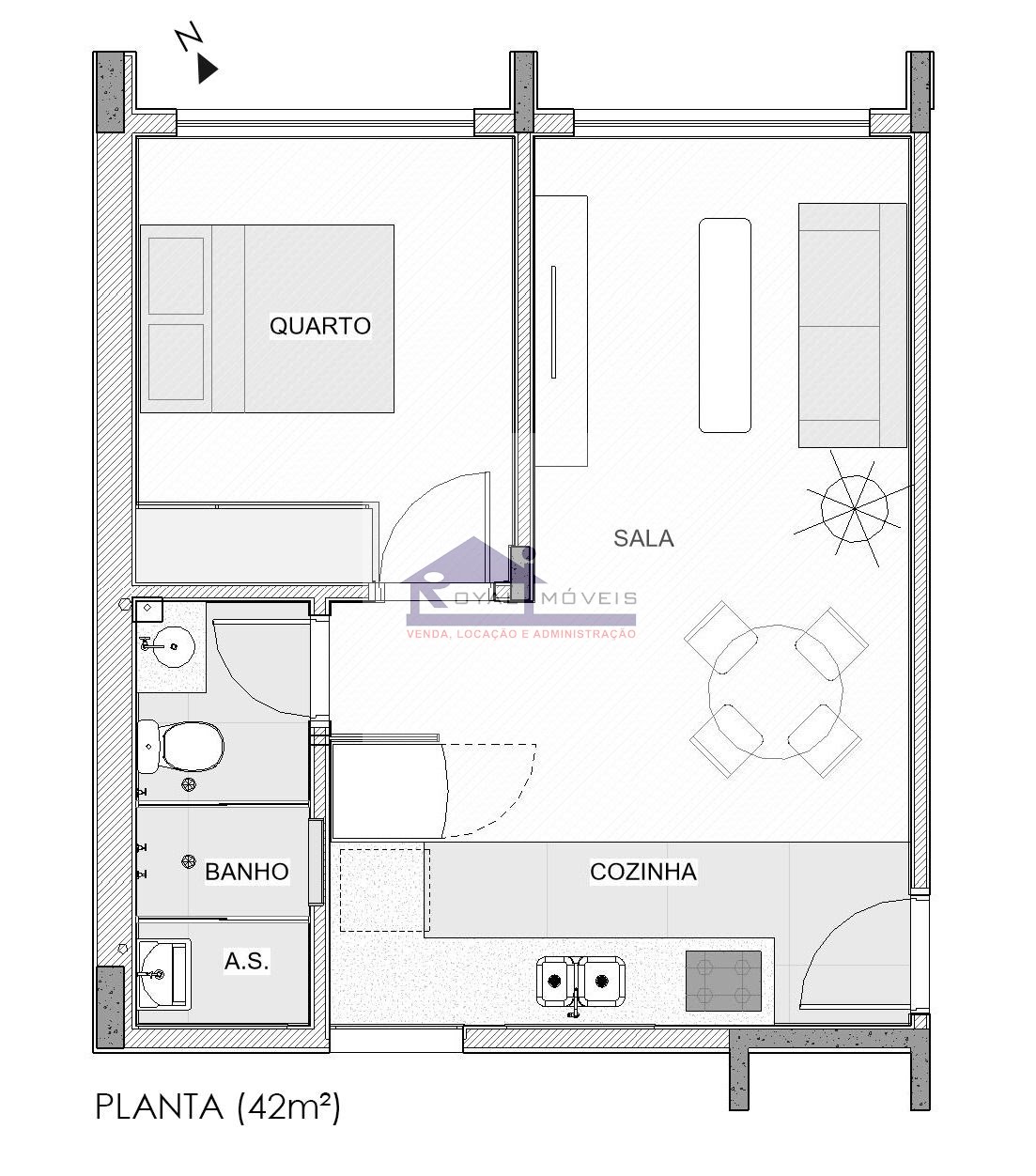 Apartamento à venda com 1 quarto, 1 banheiro e 42m² no Liberdade, São Paulo (SP) — foto 9 de 9