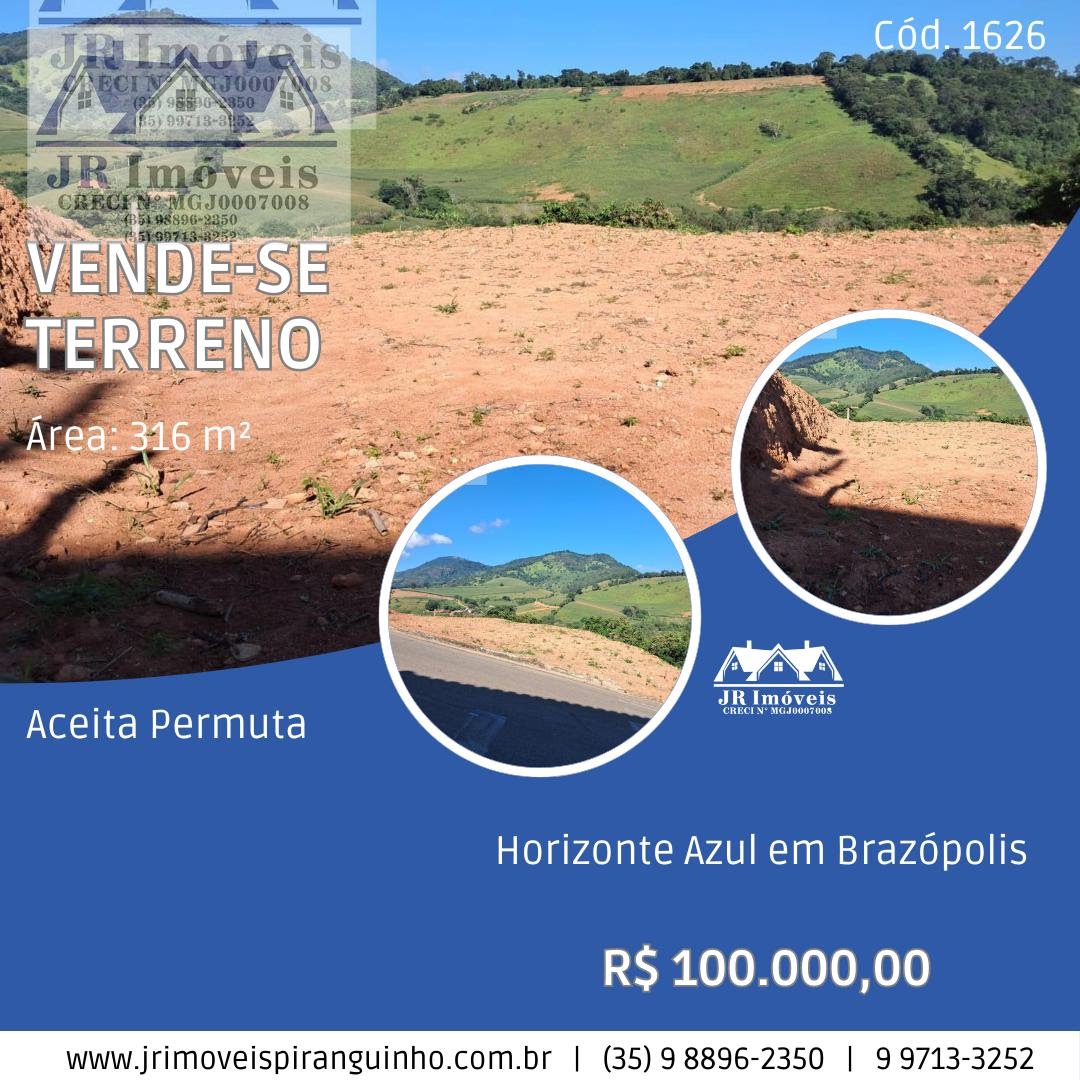 Terreno à venda com 316m² de terreno no Bairro Horizonte Azul, Brazópolis (MG) — foto 8 de 8