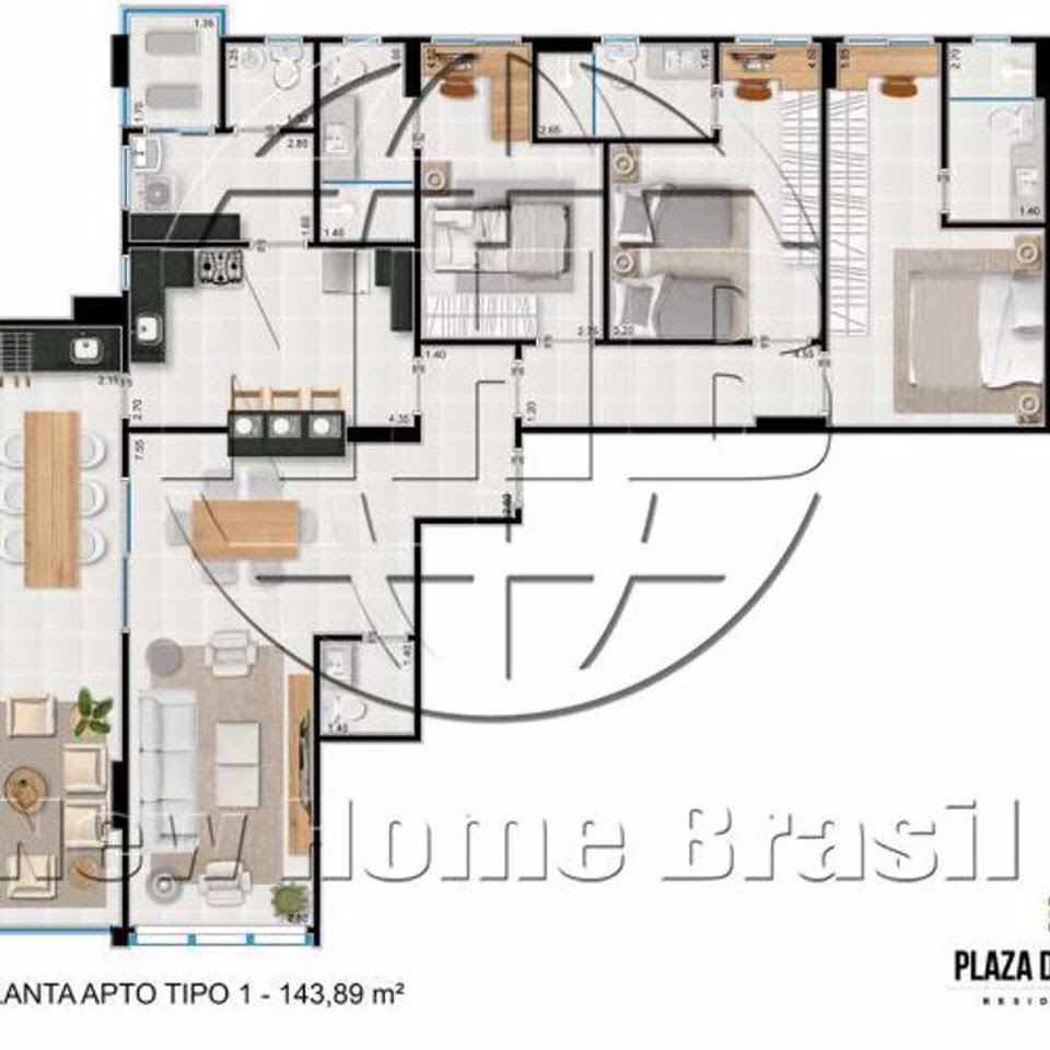 Apartamento à venda com 3 quartos, 3 suítes, 2 vagas e 133m² no Nova Aliança, Ribeirão Preto (SP) — foto 16 de 16