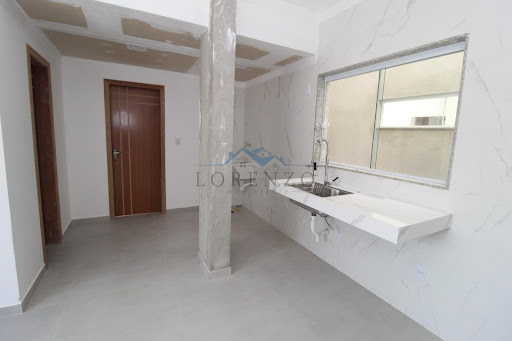 Sala de estar e cozinha