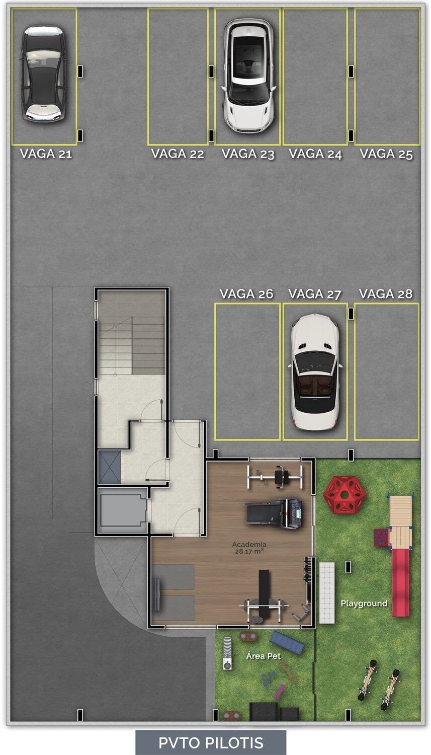 Apartamento à venda com 3 quartos, 1 suíte, 1 vaga e 86m² no Pedra Branca, Palhoça (SC) — foto 26 de 29