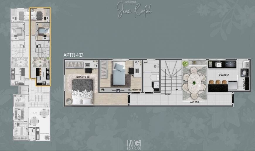 Cobertura à venda com 3 quartos, 1 suíte, 2 vagas e 50m² no Letícia, Belo Horizonte (MG) — foto 6 de 17