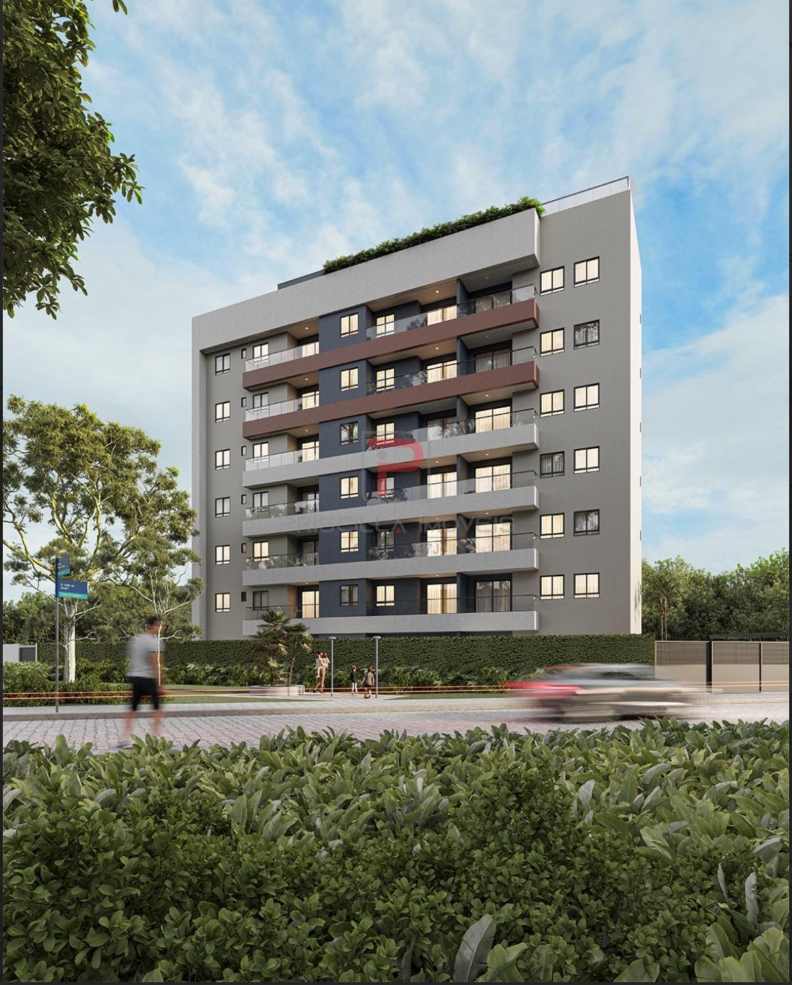 Apartamento à venda com 2 quartos, 1 suíte e 61m² no Ponta de Campina, Cabedelo (PB) — foto 2 de 16