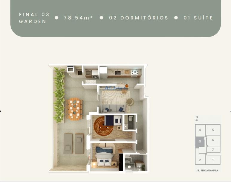 Apartamento à venda com 2 quartos, 1 suíte, 1 vaga e 56m² no Guilhermina, Praia Grande (SP) — foto 18 de 28