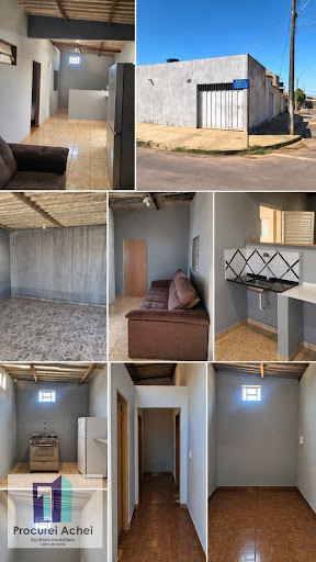 GARAGEM,SALA E COZINHA.