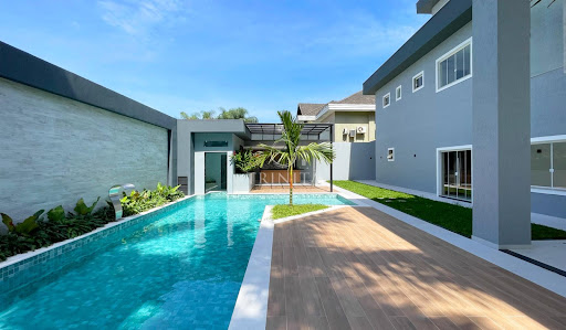 Área de lazer da casa a venda no condomínio Santa Monica Jardins