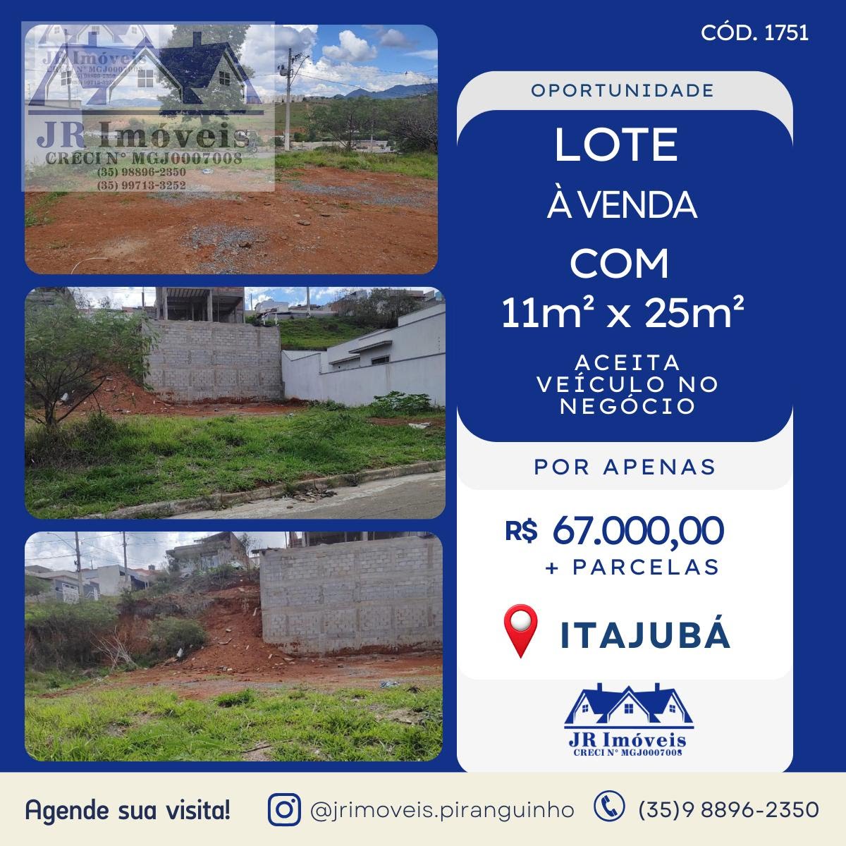 Terreno à venda no Colina Verde, Itajubá — foto principal