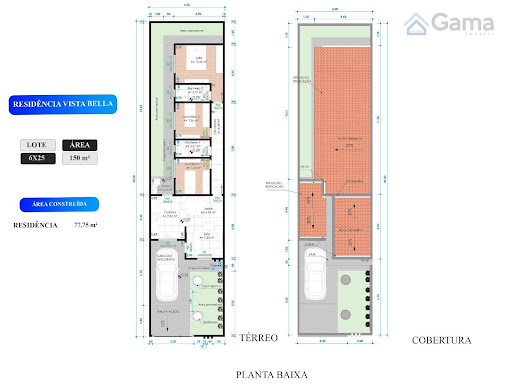 Casa em Residencial Barão do Melgaço III  -  Vilhena