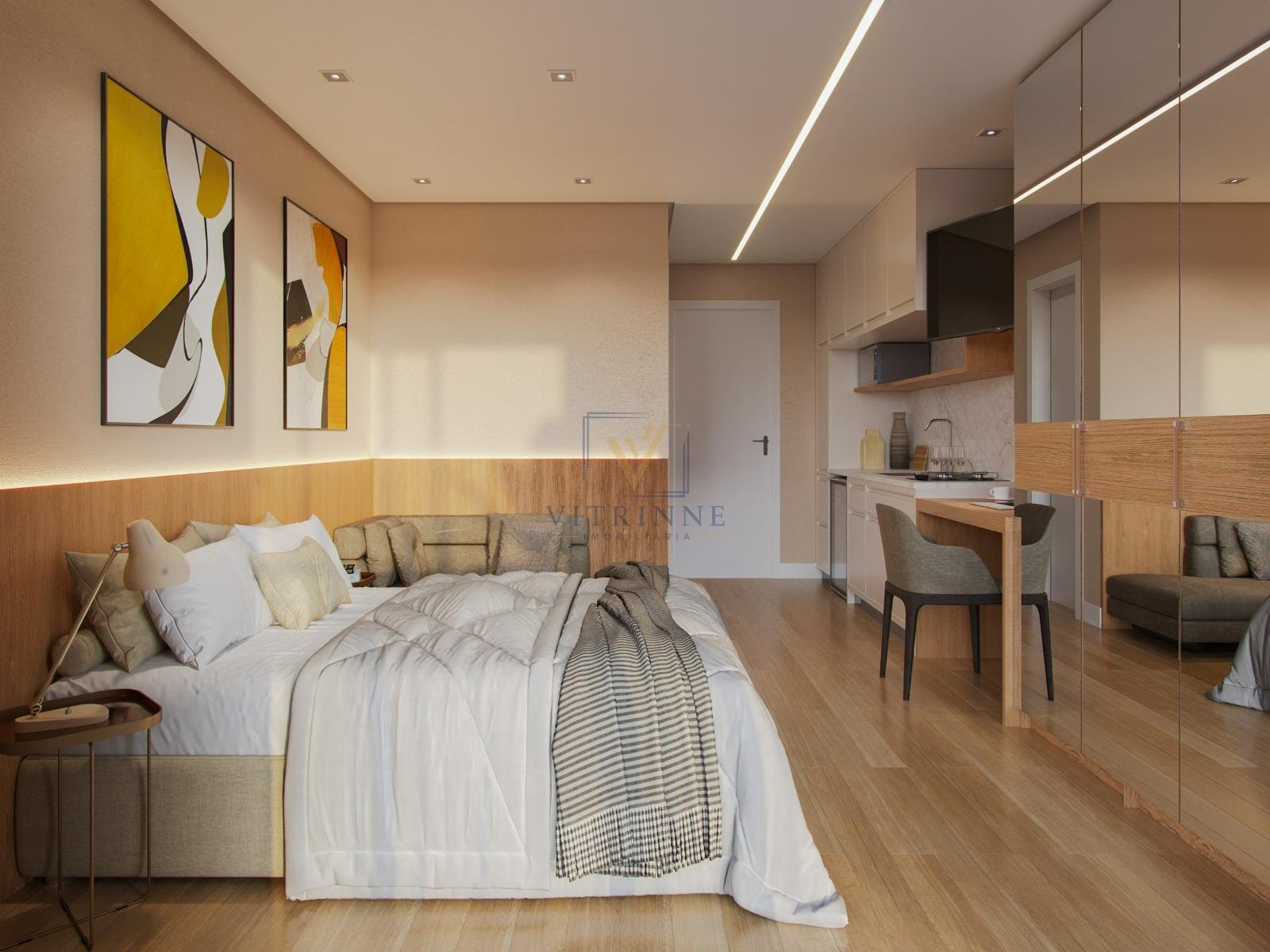 Apartamento à venda com 1 quarto, 1 banheiro e 23m² no Bacacheri, Curitiba (PR) — foto 7 de 30