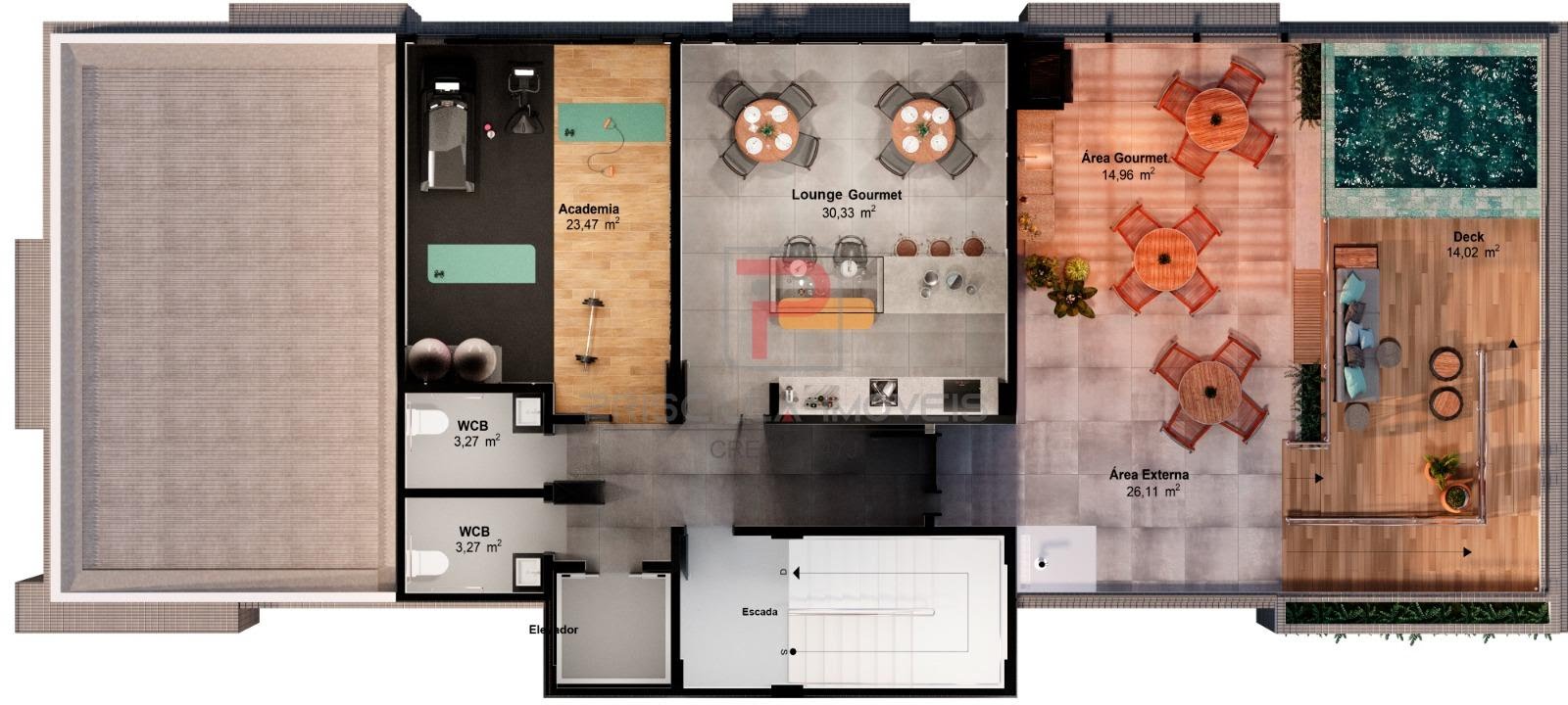 Apartamento à venda com 3 quartos, 1 suíte, 2 vagas e 66m² no Intermares, Cabedelo (PB) — foto 9 de 15