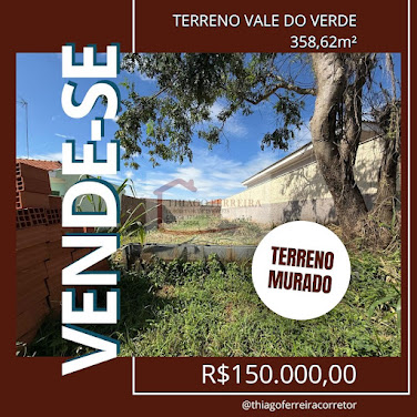 Lote / Terreno em Vale do Verde  -  Santa Rita do Passa Quatro