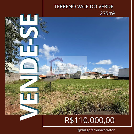 Lote / Terreno em Vale do Verde  -  Santa Rita do Passa Quatro