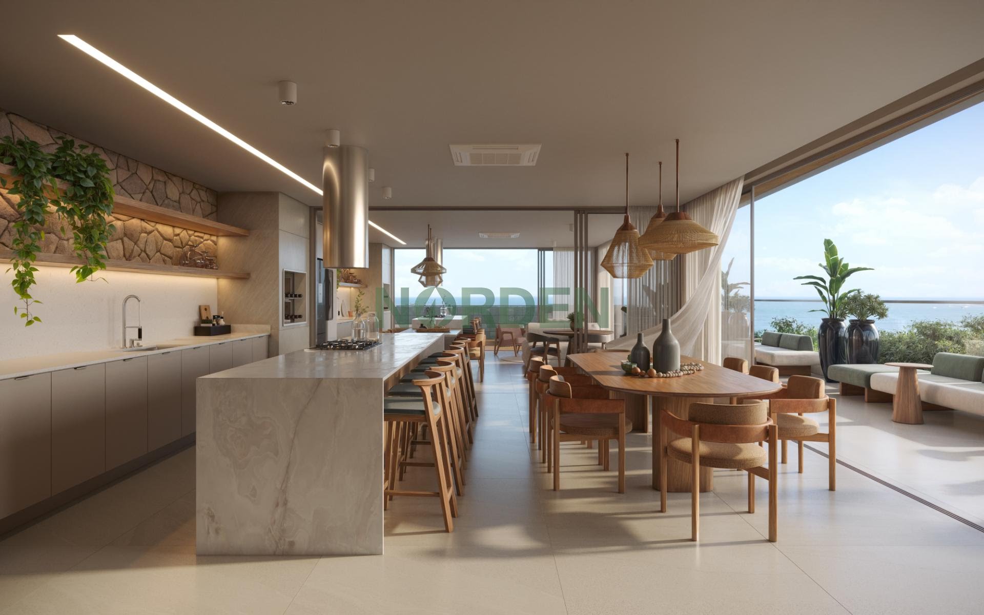 Apartamento de 31.84 m² com 1 quarto no Upside Beach Studios, Ponta das Canas