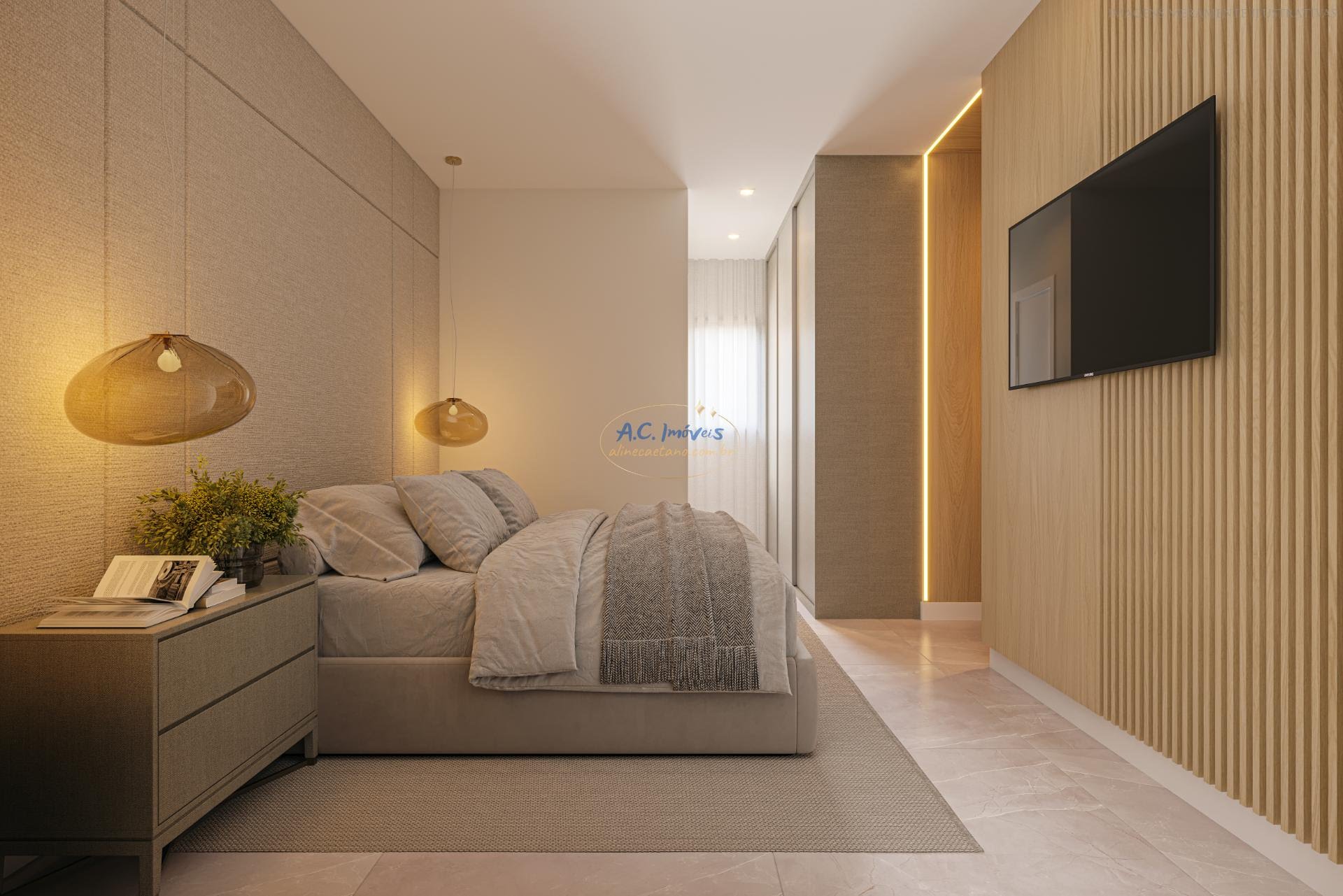 Apartamento à venda com 2 quartos, 2 suítes, 1 vaga e 76m² no Cidade Ocian, Praia Grande (SP) — foto 7 de 24